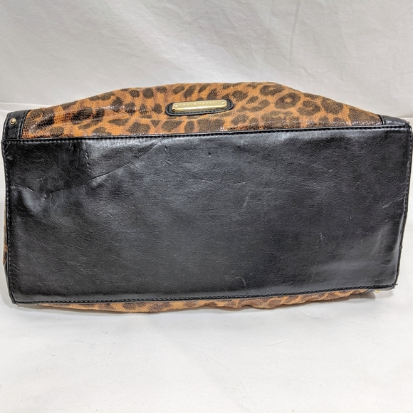 Steve Madden Leopard Printrint Satchel - Picture 6 of 8